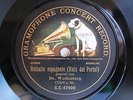 78rpm rare MANDOLIN Record - DR. WESTENBERG - COLOGNE 1905