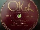 Harry's Happy Four OKEH Jazz 78 RPM St. Louis Chant/Swinging the Swing