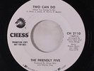 FRIENDLY FIVE: Two Can Do / Message From A Lonely Man 45 (dj) rare Soul
