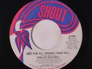 PHILLIP MITCHELL: Free For All / Flower Child 45 rare Soul