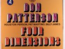 DON PATTERSON: Four Dimensions LP (sm toc) rare Jazz
