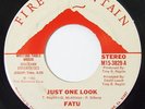 FATU Just One Look 45 on Fire Mountain Obscure LA Modern Soul M-
