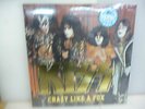 KISS-CRAZY LIKE A FOX. NEW ZEALAND 1980.-2 LP BLUE/CLEAR BLUE VINYL-NEW.SEALED.