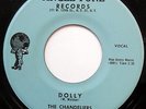 THE CHANDELIERS 45 Dolly / Dancin In The Congo NEAR MINT Doo Wop ORIGINAL bb2225