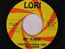 FREDDY KOENIG & JADES: Hey Clarice / One Last Tear Drop 45 Rockabilly
