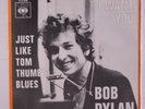 BOB DYLAN: I Want You / Just Like Tom Thumb's Blues  45 (Netherlands, PS name w