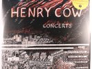 HENRY COW: Concerts LP Sealed (Italy, 2 LPs, 180 gram reissue, limited edition)
