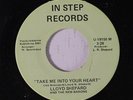 LLOYD SHEPARD & NEW BARONS: Take Me Into Your Heart 45 Hear  Soul