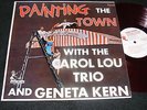 Strange Private Iss LOUNGE Jazz Red Wax PAINTING TOWN Carol Lou Trio LP INDIANA