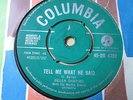 HELEN SHAPIRO TELL ME WHAT HE SAID UK COLUMBIA 7