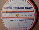 IT PAYS TO BE IGNORANT Armed Forces Radio Service 16