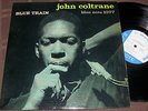 Jazz lp John Coltrane Blue Train 1957 deep groove 63rd street Blue Note mono exc