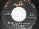 DANNY AND THE JUNIORS 4 song 45 ep at the hop school boy romance + 2 more w193