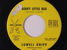 LOWELL KNIPP: Goofy Little Bug / Pretty Brown Eyes 45 (tag/tear ol) Rockabilly