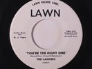 LANCERS: Oh Little Girl / You're The Right One 45 (dj, xol) Vocal Groups