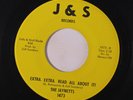 JAYNETTS: Extra Extra Read All About It / Peepin' In And Out The Windows 45 (al