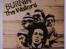 WAILERS: Burnin' LP (pink rim label, disc close to M-, gatefold cover, punch ho