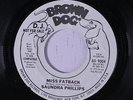 SAUNDRA PHILLIPS: Miss Fatback / Same 45 (dj, 70s Funk) Funk
