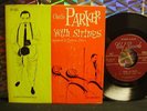 CHARLIE PARKER WITH STRINGS 4-Song EP w/DSM Art Cover, on Clef 503 Jazz NMINT