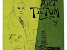 ART TATUM Genius Of #5 LP Verve/Clef Records David Stone Martin Cover 50s Jazz