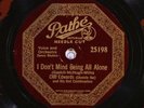 78 RPM --Cliff Edwards (Ukulele Ike) & Hot Combination, Pathe 25198, E Jazz