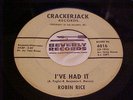 Northern Soul  Promo Crackerjack 45 Robin Rice 