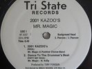 MR MAGIC - 2001 Kazoo's / Dance to the Drummers Beat - RARE DISCO RAP