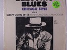 SLEEPY JOHN ESTES: Electric Blues Chicago Style, Vol. 3 LP (France, laminated c