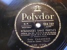 GABY CASADESUS polydor 566226 PIANO 3x78 Set MENDELSSOHN Romances Sans Paroles