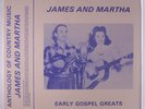 JAMES & MARTHA CARSON: Early Gospel Greats LP Sealed Southern Gospel