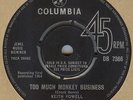 KEITH POWELL**TOO MUCH MONKEY BUSINESS**BEAT**MOD**LISTEN TO IT