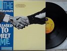 THE REPLACEMENTS / PLEASED TO MEET ME / EX 1987 1st ED SIRE PROMO LP + SLEEVE