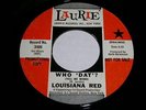 Louisiana Red Who Dat Promo 45 Rpm Phonograph Record Laurie Label