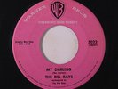 DEL RAYS: My Darling / The One I Adore 45 Vocal Groups