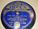 LEW STONE & His Band Al Bowlly Fare thee well 78 DECCA F5130