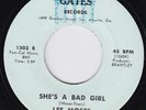 LEE MOSES She's A Bad Girl GREAT northern soul dancer CROSSOVER 45 Dan Penn HEAR
