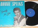 RONNIE SPEEKS & HIS ELRODS FRATERNITY ISSUE LP SPECIALLY FOR YOU W/ PROMO INSERT