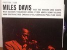 BLUE BERGENFIELD press MILES DAVIS AND THE MODERN JAZZ GIANTS LP PRESTIGE M-