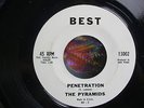 THE PYRAMIDS Penetration b/w Here Comes Marsha 45 on BEST Rare SURF EX+