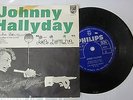 JOHNNY HALLYDAY  SAME 1st Edition 7' EP RARE VINYL MONOFONICO COLOMBIA LOOK jup