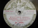 FONOTIPIA ONE SIDED ALESSANDRO BONCI -WERTHER (MASSENET) No. 39698