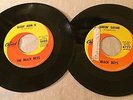(2) Beach Boys 45rpm Vinyl Sloop John B/You're So Good to Me & Surfin Safari/409
