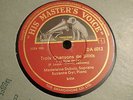 Madeleine Dubuis/Suzanne Gyr - Debussy: Trois Chansons de Bilitis HMV 2x78rpm