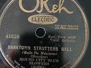 Okeh 41526 MoundCity Blue Blowers (Coleman Hawkins) DARKTOWN STRUTTERS 78 rpm E+