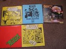 THE REZILLOS x5 - TOP OF THE POPS,cold wars,venus,baby radio session