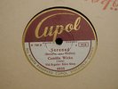 Camilla Wicks - Borodin/Ponce: Serenad & Estrellita CUPOL 78rpm Sweden