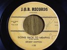 ERNEST COTTON Going Back To Memphis J.O.B. Records CHICAGO RARE BLUES 1959