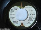 BEATLES RINGO STARR You're Sixteen MINT PROMO DJ COPY 45 & PICTURE SLEEVE