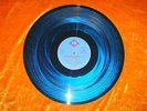 DISQUE VINYLE MAXI 45T   //   COULEUR BLEU  // SAMANTHA FOX  TOUCH ME  //