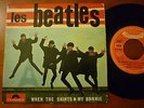 LES BEATLES - WHEN THE SAINTS / MY BONNIE +2  - RARE FRENCH 7/45 EP